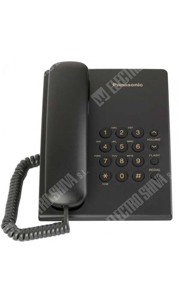 Telefono Fijo con Cable Panasonic KX-TS500LXW – Store