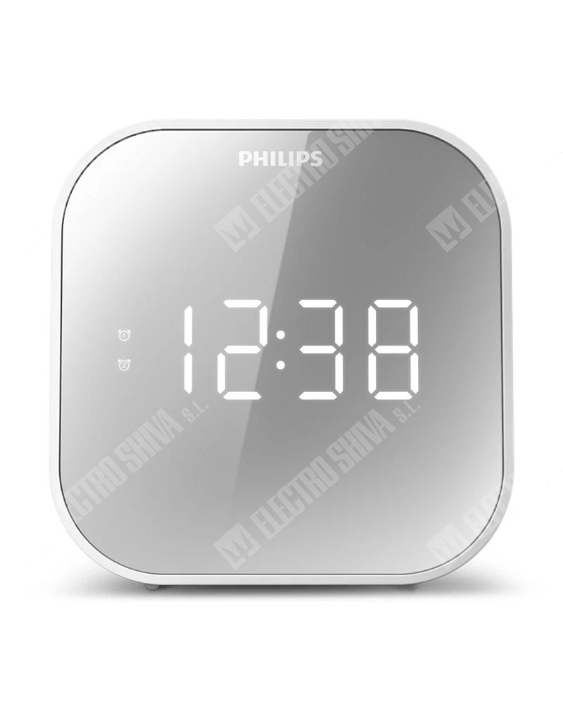 Radio Reloj Despertador Philips Doble Alarma Y Temporizador — Game Stop