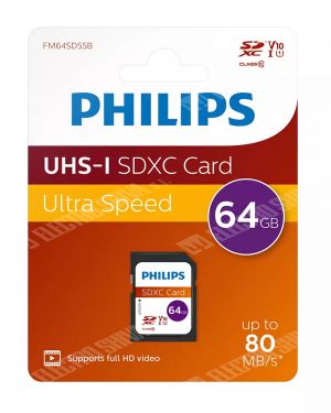 Tarjeta Micro Philips Micro Sd 128GB Clase 10